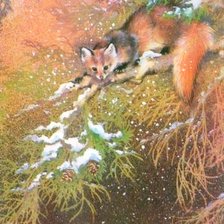 Схема вышивки «Соболь»