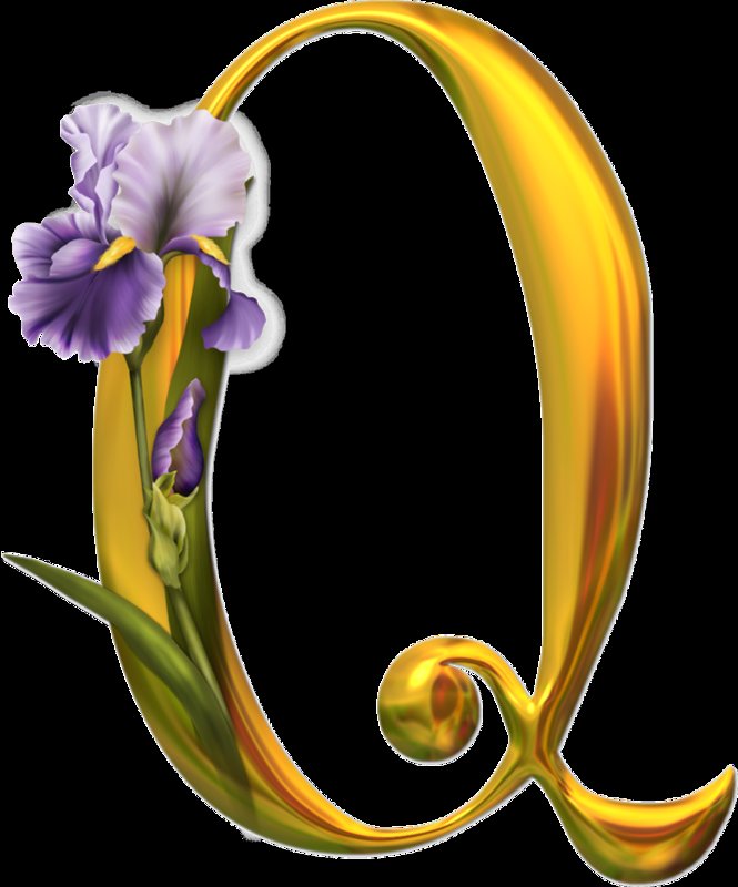 Алфавит с цветами - английский, алфавит, цветы, абетка - оригинал