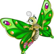 Схема вышивки «Бабочка»