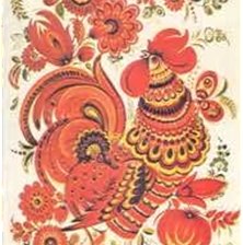 Схема вышивки «Петрековка петух»