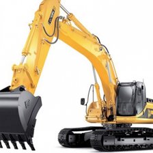 Схема вышивки «Экскаватор»