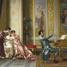 Схема вышивки «мужик,рояль,люди»