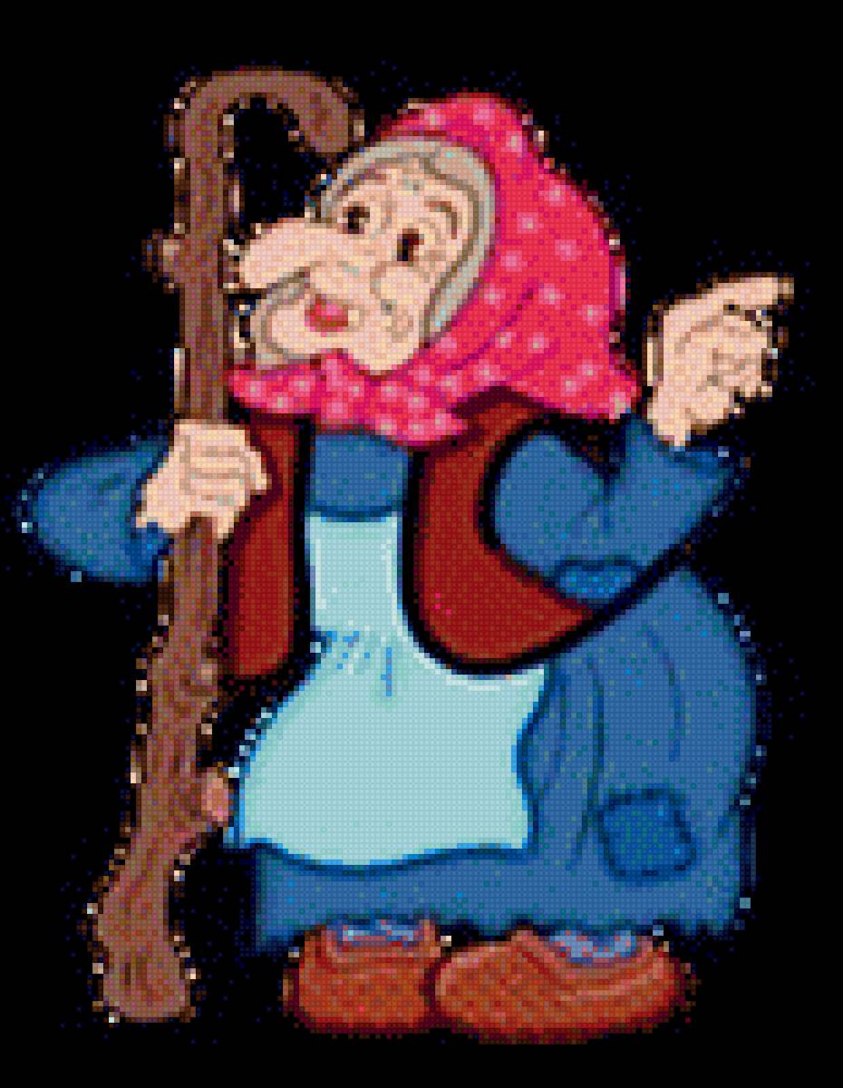 Баба Яга - сказки, баба яга, мультяшки, детское - предпросмотр