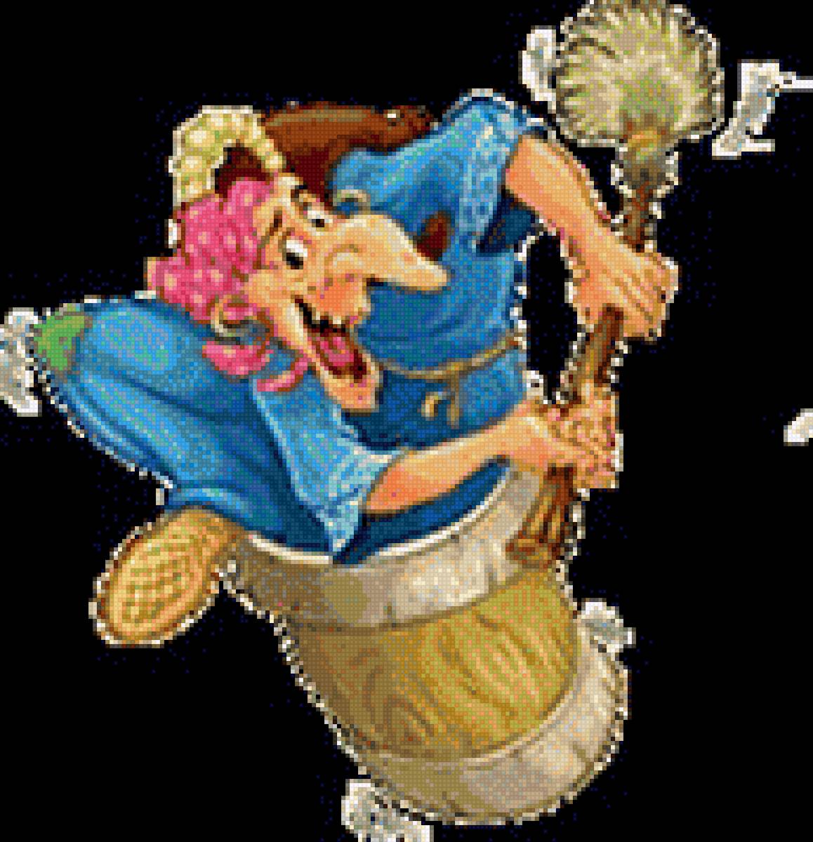 Баба Яга - баба яга, детское, сказки, мультяшки - предпросмотр