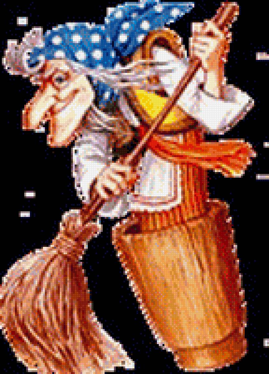 Баба Яга - мультяшки, баба яга, сказки, детское - предпросмотр