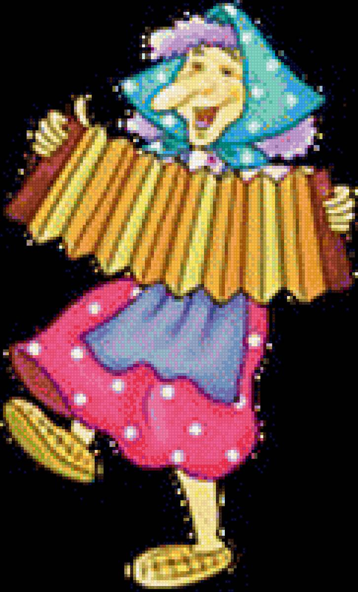 Баба Яга - детское, баба яга, сказки, мультяшки - предпросмотр