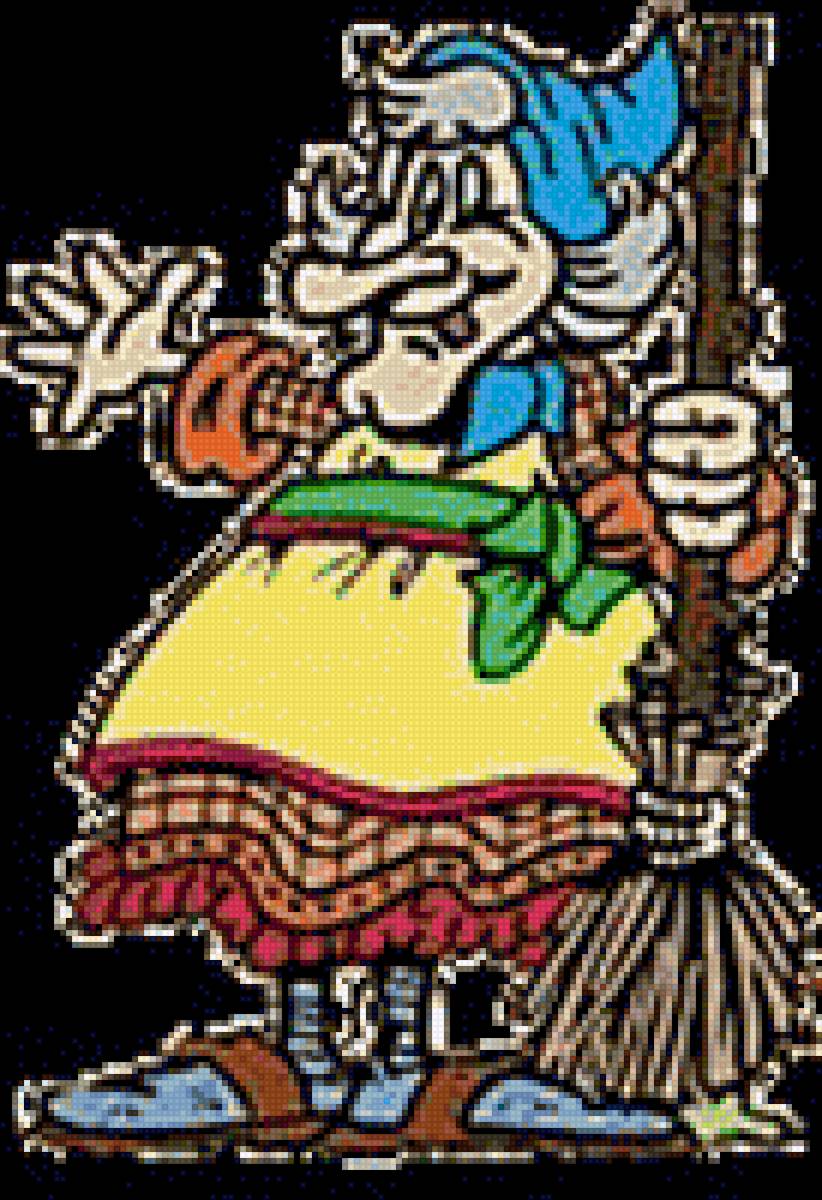 Баба Яга - детское, сказки, баба яга, мультяшки - предпросмотр