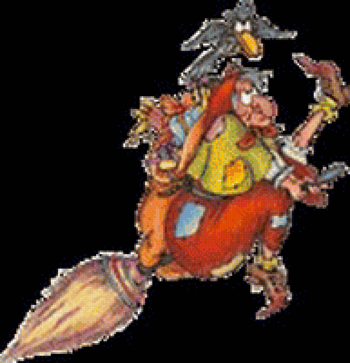 Баба Яга - баба яга, детское, сказки, мультяшки - предпросмотр