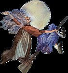 Схема вышивки «Баба Яга»