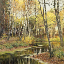 Схема вышивки «Пейзаж.»