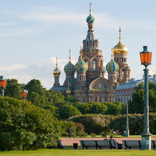 Схема вышивки «храм Воскресения Христова»
