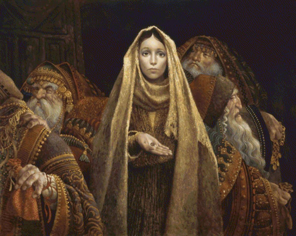 КЛЕЩ ВДОВЫ.ДЖЕЙМС КРИСТЕНСЕН - картины - предпросмотр