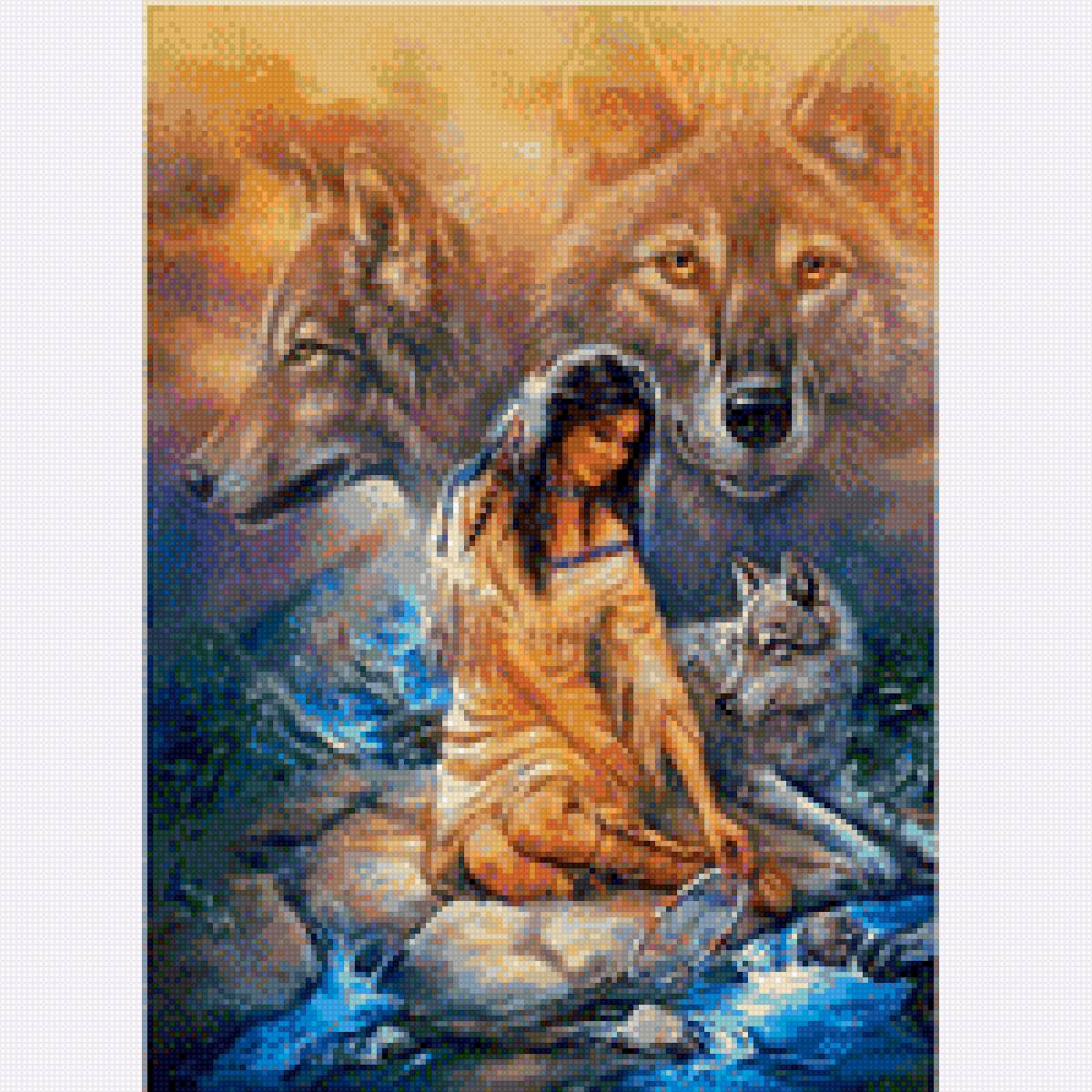 Идеанка - история, америка, лицо, люди, образы, индеанка - предпросмотр