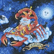 Схема вышивки «Скорпион зодиак»