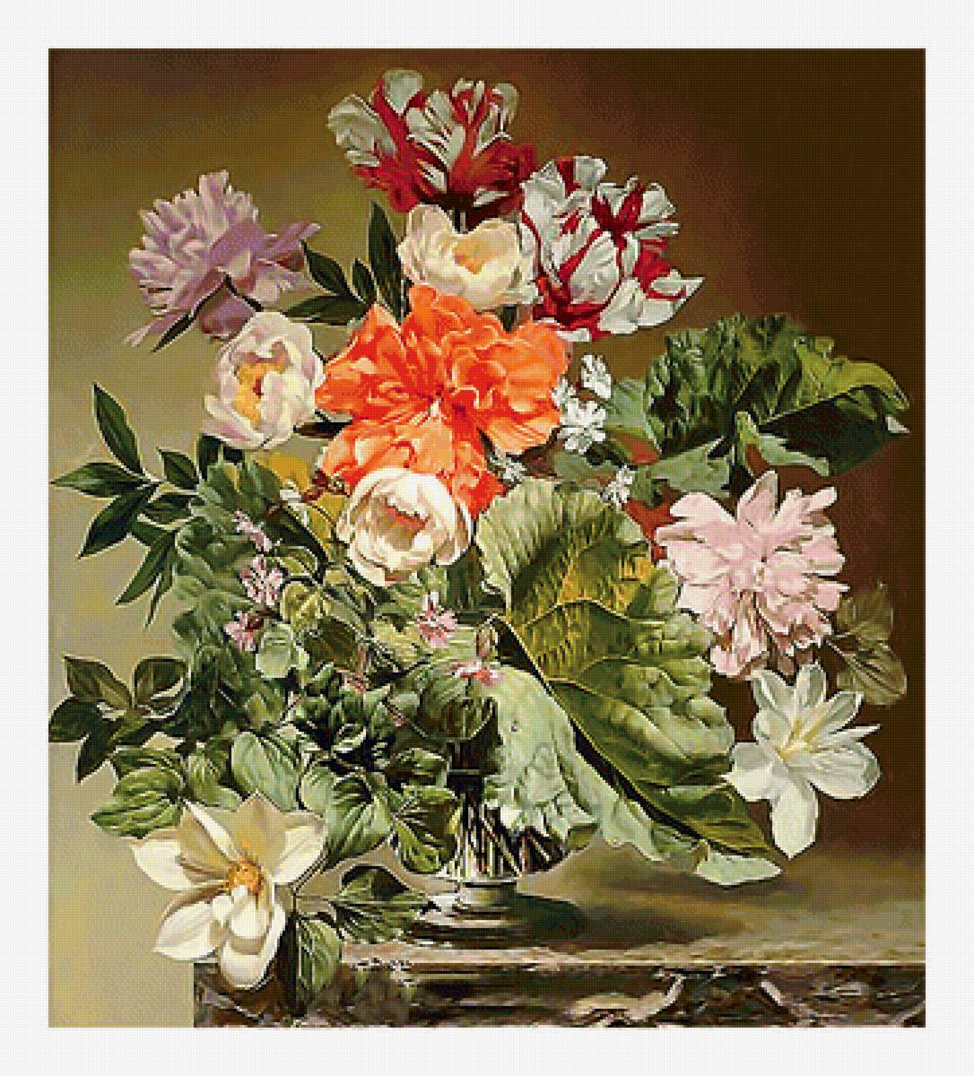 Серия "Букет". - букет, цветы, флора - предпросмотр