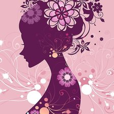 Схема вышивки «Женский образ»