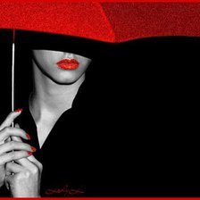 red umbrella - оригинал