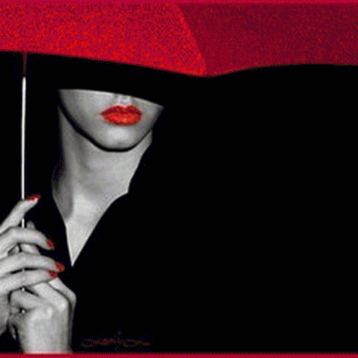 red umbrella - предпросмотр