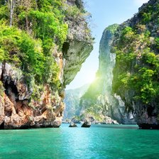 Схема вышивки «Морской пейзаж»