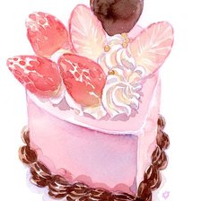 Схема вышивки «ПИРОЖЕНОЕ"ЛЮБОВЬ"»