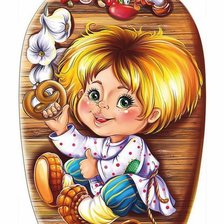 Схема вышивки «Кузя»