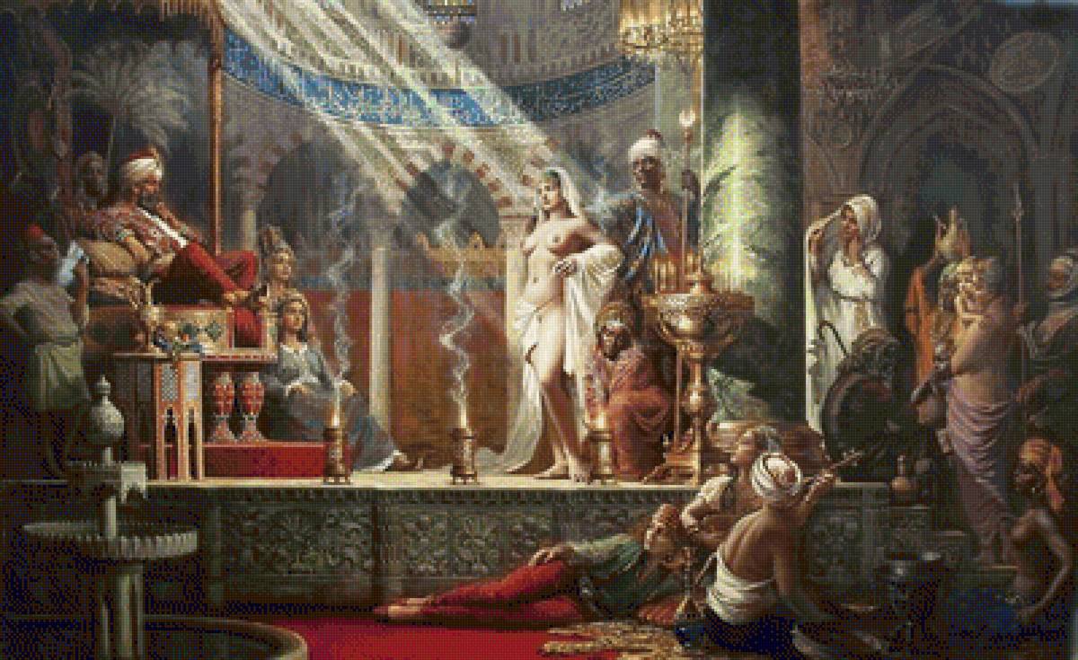 НОВАЯ РАБЫНЯ.Олег Туркин - картины - предпросмотр