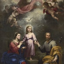 Схема вышивки «Небесные и Земные Троицы..ЭСТЕБАН БАРТОЛОМ»