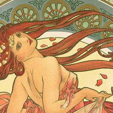 Схема вышивки «ретро»