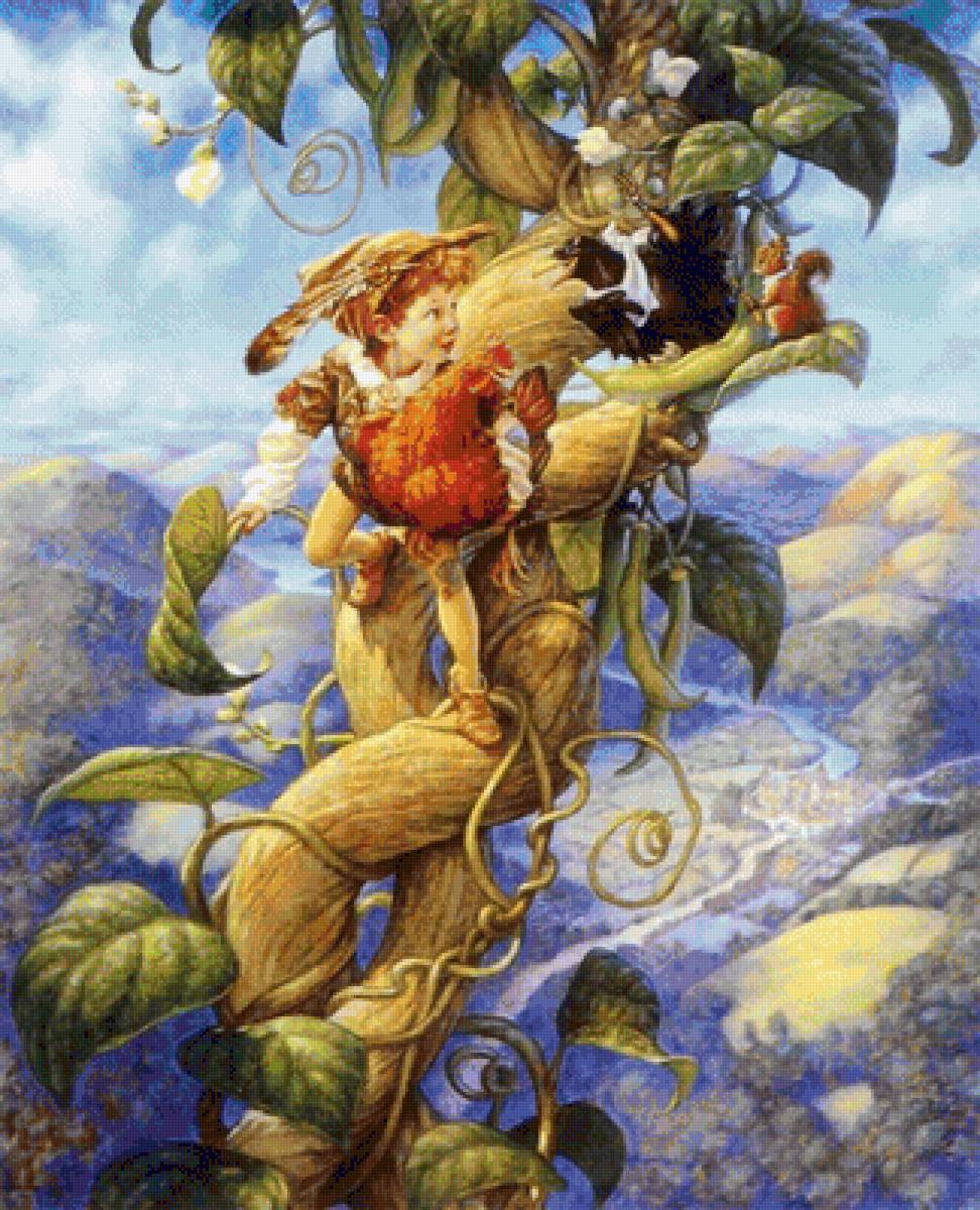 ДЖЕК И ВОЛШЕБНЫЕ БОБЫ.Скотт Густафсон - сказки - предпросмотр