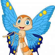 Схема вышивки «Бабочка»