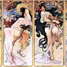 Схема вышивки «Сезоны»