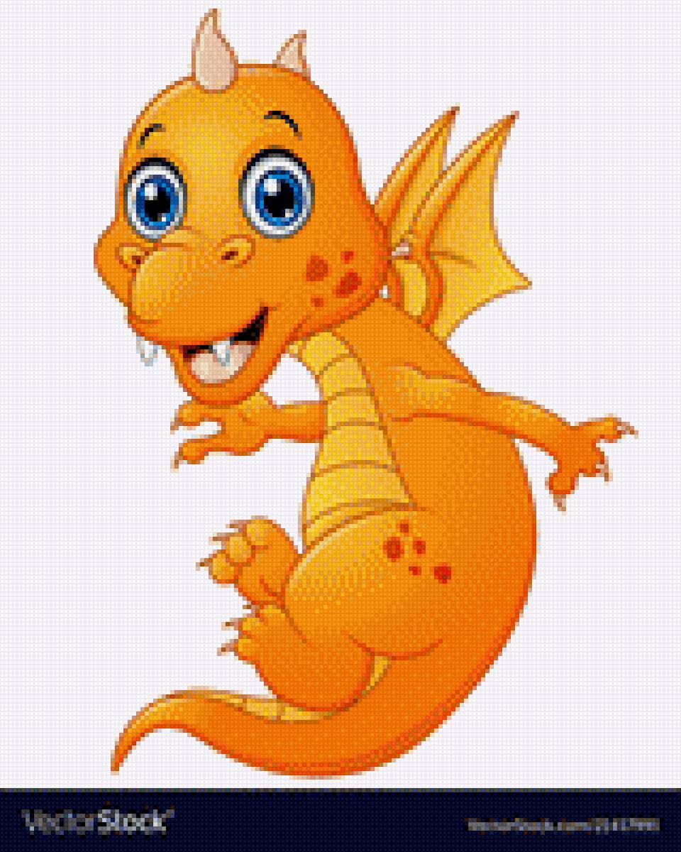 Динозавр - дети, дракон, мультяшки, динозавр, сказка, фентези - предпросмотр