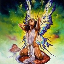 Схема вышивки «Бабочка - дива»