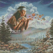 Схема вышивки «Идеанка»