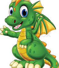 Схема вышивки «Динозавр»