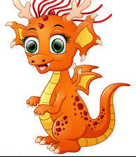 Схема вышивки «Динозавр»