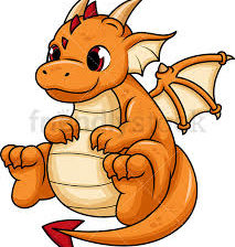 Схема вышивки «Динозавр»