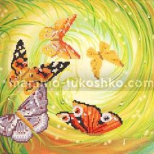 Схема вышивки «Бабочка»