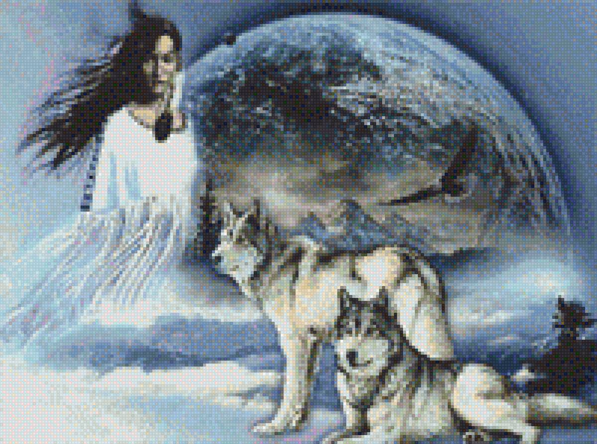 Идеанка - америка, история, народ, картина, индеанцы - предпросмотр