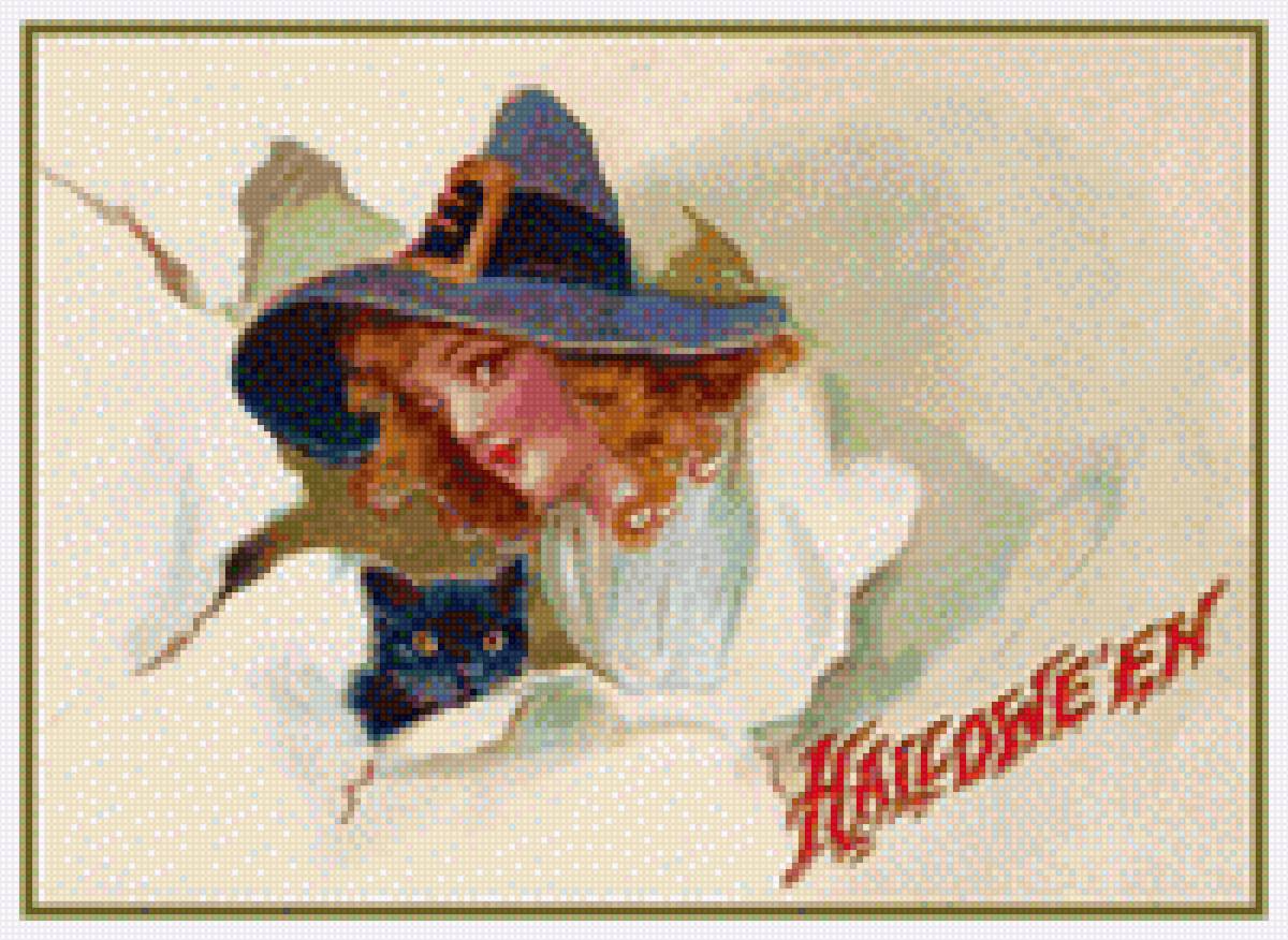 Ведьма - ведьма, колдунья, праздник. хэллоуин, картинка - предпросмотр