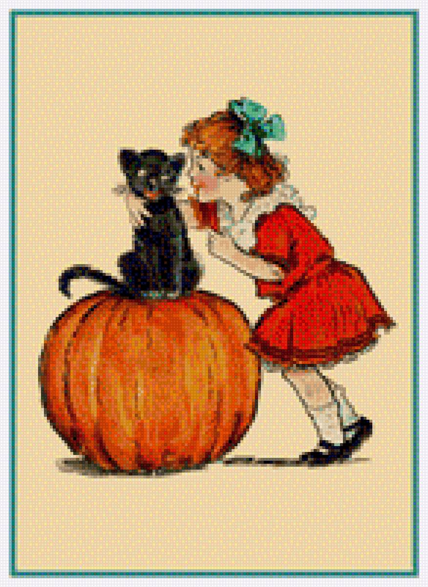 Хллоуин - дети, праздник, тыква, костюмы, хеллоуин, образы - предпросмотр