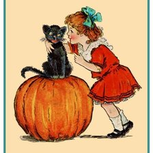 Схема вышивки «Хллоуин»