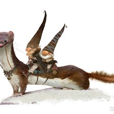 Схема вышивки «Гномы»