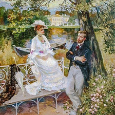 Схема вышивки «Confessions.»