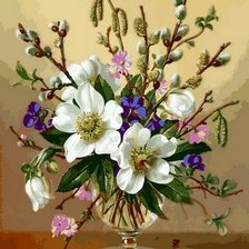 Схема вышивки «букет»