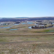 Схема вышивки «Пейзаж»