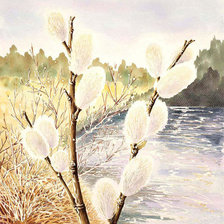 Схема вышивки «ВЕСНА»