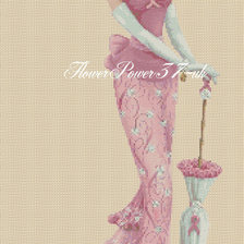 Схема вышивки «Леди»