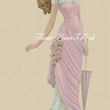 Схема вышивки «Леди»