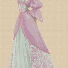 Схема вышивки «Леди»